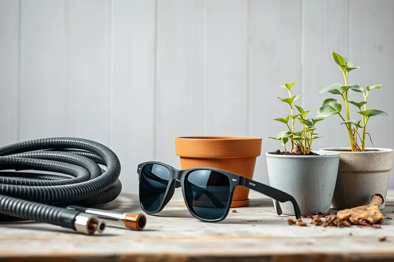 Sportbrille mit getönten Gläsern als Ausrüstung für Laufen und Radfahren