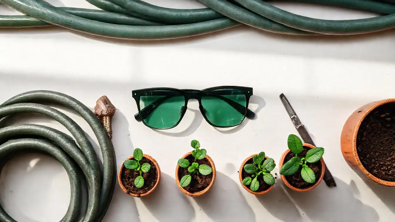 Selbsttönende Sportbrille mit photochromen Gläsern und sportlichem Rahmen