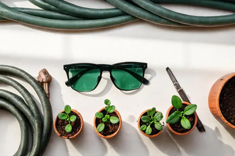 Selbsttönende Sportbrille mit photochromen Gläsern und sportlichem Rahmen